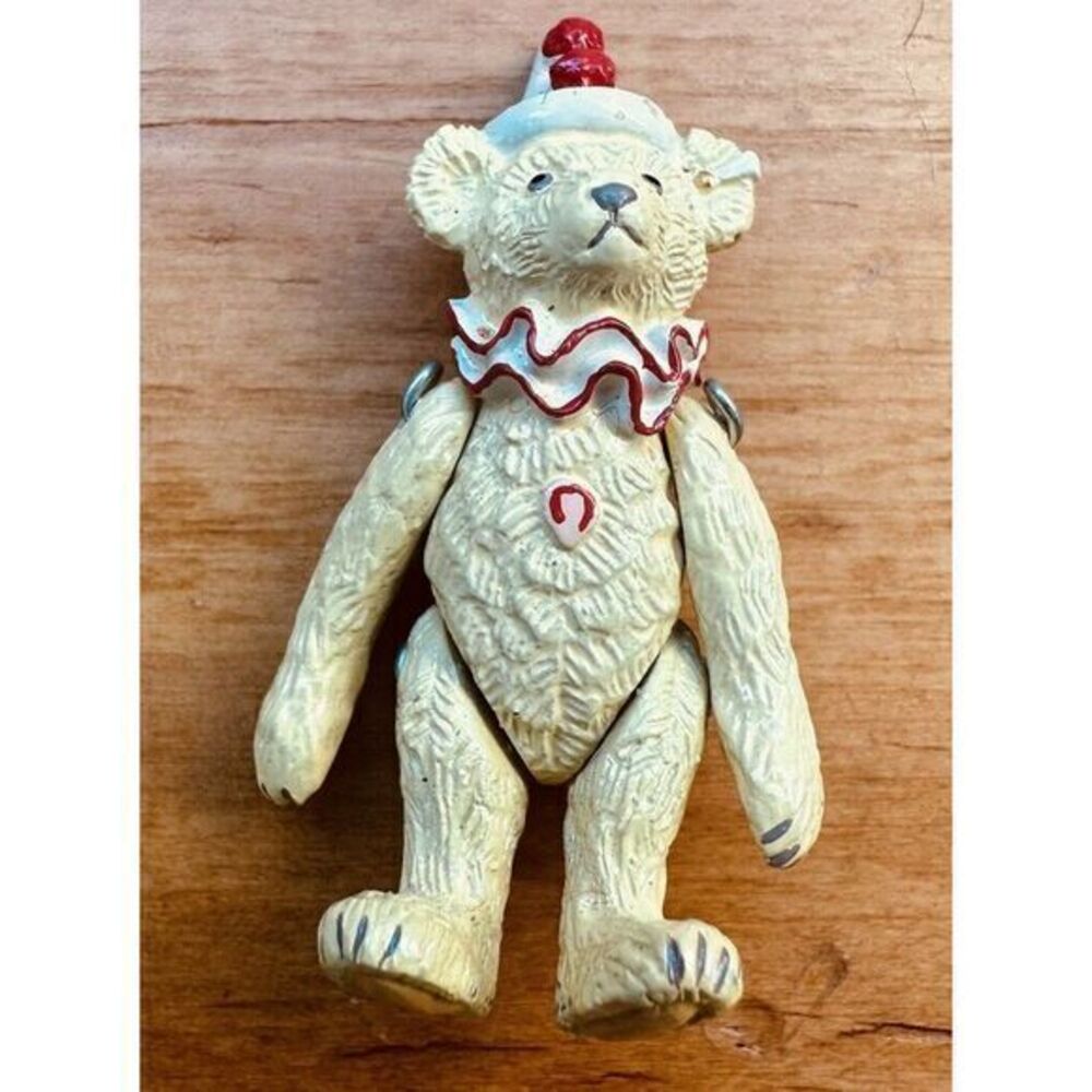 Steiff Club 1994/95 Pewter Miniature Teddy Clown of 1926 Handmade in Scotland‎